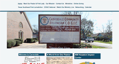 Desktop Screenshot of carverdalechurch.org